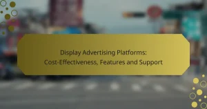 Display Advertising Platforms: Cost-Effectiveness, Features and Support