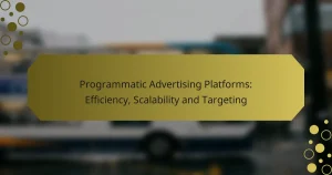 Programmatic Advertising Platforms: Efficiency, Scalability and Targeting
